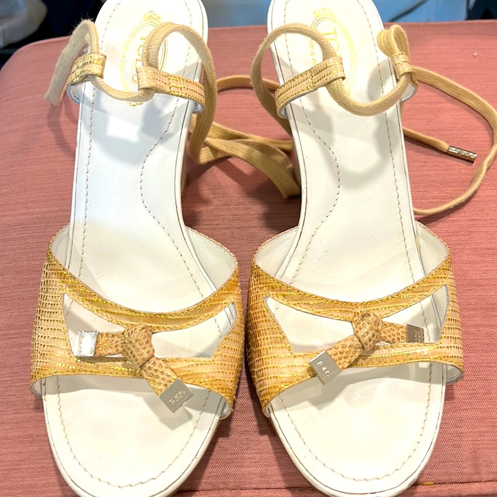 Tods wedge sandal